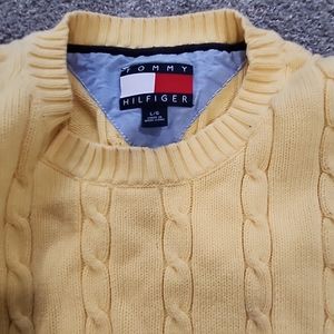Vintage Men's Yellow Claiborne Sweater L